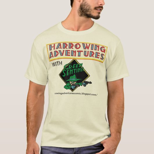 緑の歩哨との悲惨な冒険! Tシャツ (正面)