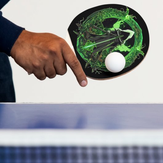 緑の死神のエンブレム6 卓球ラケット (インサイチュ)