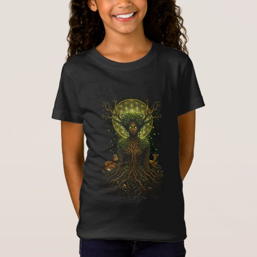緑の母 Tシャツ (正面)