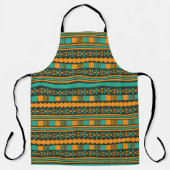 緑の民族アステカ エプロン (正面)