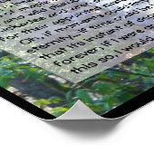 緑の気分 ポスター (角)