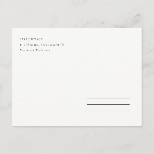 緑の水の色の砂漠サボテンの日付を保存 案内ポストカード (裏面)