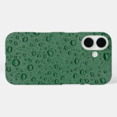 緑の水滴 Case-Mate iPhoneケース (裏面 (横))