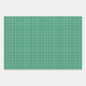 緑の水玉模様 ラッピングペーパーシート (正面)