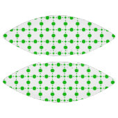 緑の水玉模様、水玉模様パターン、ドット点々のある、 アメリカンフットボール (パネル)