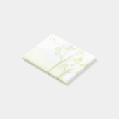 緑の水色の木 ポストイット (アングル)