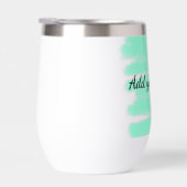 緑の水色を追加する名前の文字メッセージをここにスロー (右面)