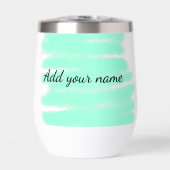 緑の水色を追加する名前の文字メッセージをここにスロー (正面)