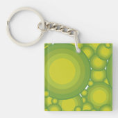 緑の泡 キーホルダー (正面)