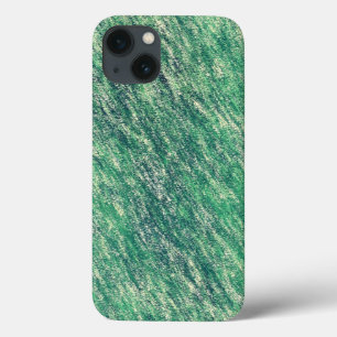 緑の波 iPhone 13ケース