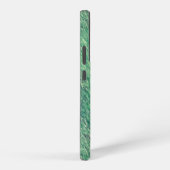 緑の波 SAMSUNG GALAXYケース (右側面)