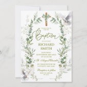 緑の洗礼コケット 招待状 (正面)