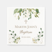 緑の洗礼 スタンダードカクテルナプキン (正面)