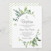 緑の洗礼 招待状 (正面/裏面)