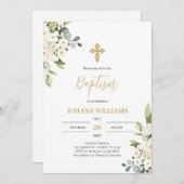 緑の洗礼 招待状 (正面/裏面)
