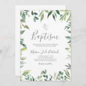 緑の洗礼 招待状 (正面/裏面)