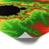 緑の活断層ポスター ポスター (角)