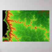 緑の活断層ポスター ポスター (正面)