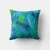 緑の海 クッション (裏面)