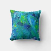 緑の海 クッション (正面)