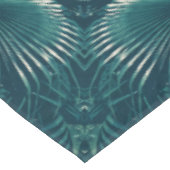 緑の淡い色のヤシの木の葉 テーブルクロス (アングル)