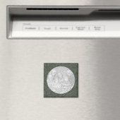 緑の渦光磁石テンプレート マグネット (インサイチュ (食洗機))