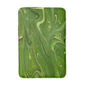 緑の渦巻き バスマット (正面縦)