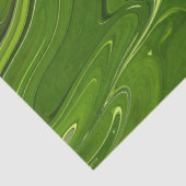 緑の渦巻き 薄葉紙 (詳細)