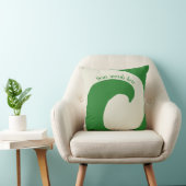 緑の渦巻く常緑渦巻風の森 クッション (椅子)