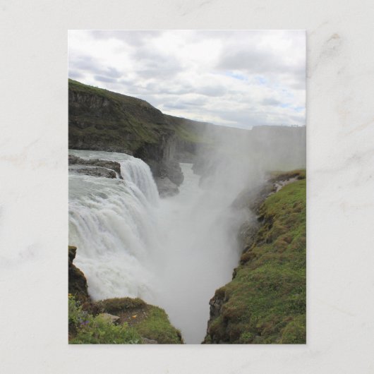 緑の滝 ポストカード (正面)