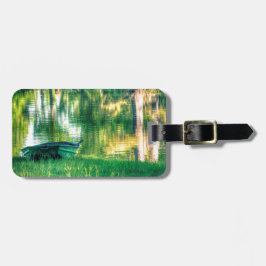 緑の漁船 ラゲッジタグ