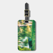 緑の漁船 ラゲッジタグ (正面縦)