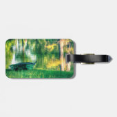 緑の漁船 ラゲッジタグ (裏面横)