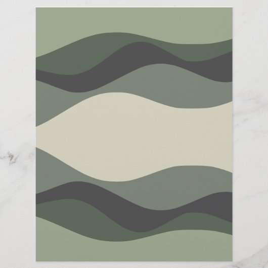 緑の濃淡： (正面)