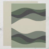 緑の濃淡： (正面/裏面)