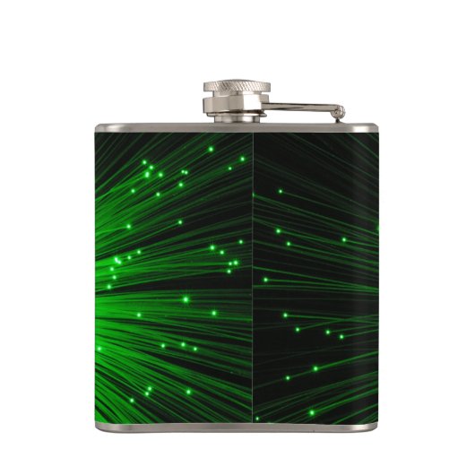 緑の火花 フラスク (裏面)