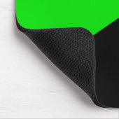 緑の無政府主義の国旗 マウスパッド (コーナー)