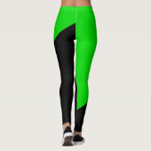 緑の無政府主義の国旗 レギンス (裏面)