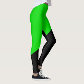 緑の無政府主義の国旗 レギンス (右)