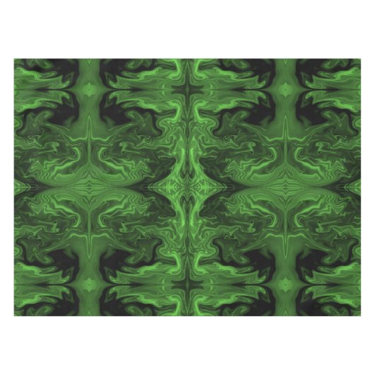 緑の煙 テーブルクロス (正面(横))