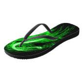緑の煙 ビーチサンダル (アングル)
