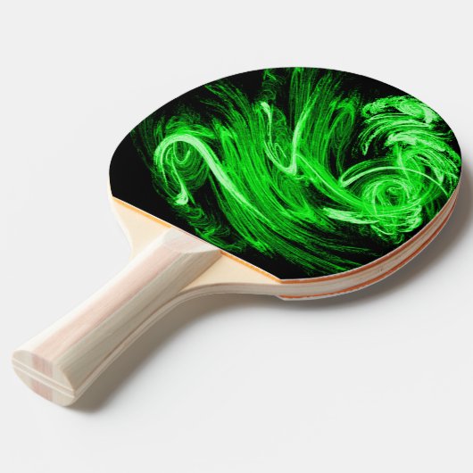 緑の煙 卓球ラケット (正面アングル)