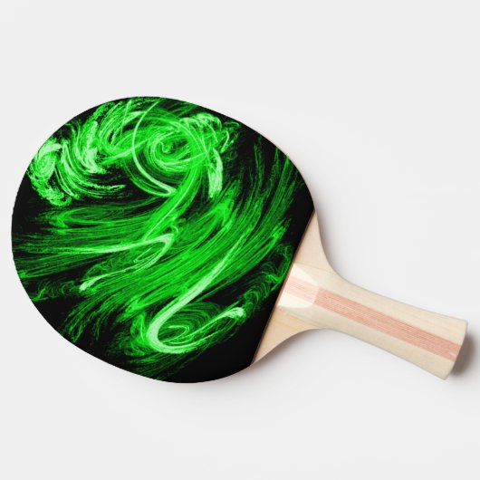 緑の煙 卓球ラケット (横)
