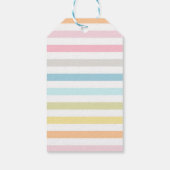 緑の熱帯性トカゲ花ありがとう ギフトタグ (裏面)