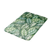 緑の熱帯葉産型 バスマット (アングル)