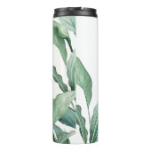 緑の熱帯葉産物名 タンブラー (裏面)