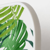 緑の熱帯葉産物名 ピックルボールラケット (左詳細)