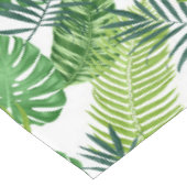 緑の熱帯葉 テーブルクロス (アングル)
