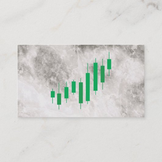 緑の燭台 |大理石 名刺 (裏面)