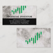 緑の燭台 |大理石 名刺 (正面/裏面)